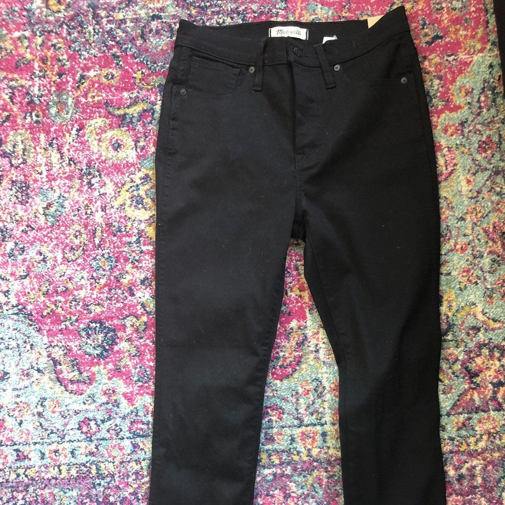 Madewell 10" High-Rise Skinny Jeans in Carbondale Wash size 28